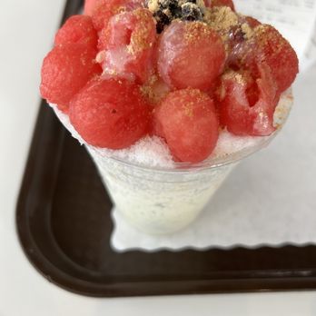Okbingsul - Watermelon Bingsoo - Shaved Ice Near Me - Buena Park, California Okbingsul - Watermelon Bingsoo - Shaved Ice Near Me - Buena Park, California