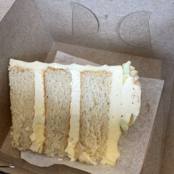 Bobbette & Belle - Mango passionfruit cake slice - Caterers Near Me - Toronto, Ontario
