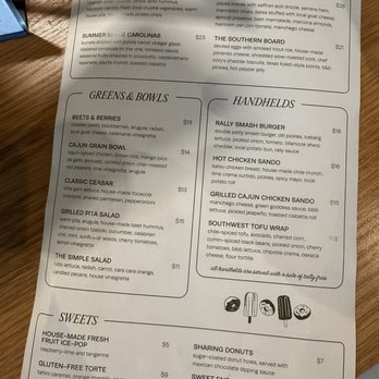 Rally - Menu - Cocktail Bars Near Me - Charlotte, North Carolina
