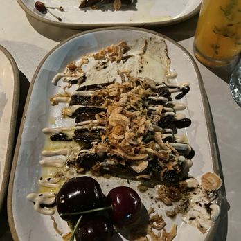 Huda - Charred Eggplant ($18) - Arabic Near Me - Brooklyn, New York
