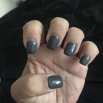 T Spa Nails - Color changing ! Turns from a dark grey to a light grey ! It's amazing ! It's been a good week and 1/2 they look great - Eyelash Service Near Me - Lakewood, Washington T Spa Nails - Color changing ! Turns from a dark grey to a light grey ! It's amazing ! It's been a good week and 1/2 they look great - Eyelash Service Near Me - Lakewood, Washington