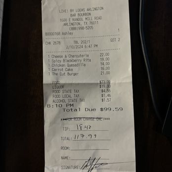 Cut & Bourbon - Check - Steakhouses Near Me - Arlington, Texas