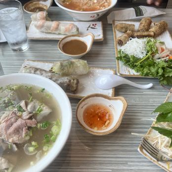Pho 92 Dia - 7. Rare Steak Noodle Soup, 7A. Grilled Pork Spring Rolls, 9V. egg roll, 4. Chicken Noodle Soup - Vietnamese Near Me - Denver, Colorado Pho 92 Dia - 7. Rare Steak Noodle Soup, 7A. Grilled Pork Spring Rolls, 9V. egg roll, 4. Chicken Noodle Soup - Vietnamese Near Me - Denver, Colorado
