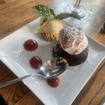 A'Bouzy - Chocolate lava cake - Champagne Bars Near Me - Houston, Texas A'Bouzy - Chocolate lava cake - Champagne Bars Near Me - Houston, Texas