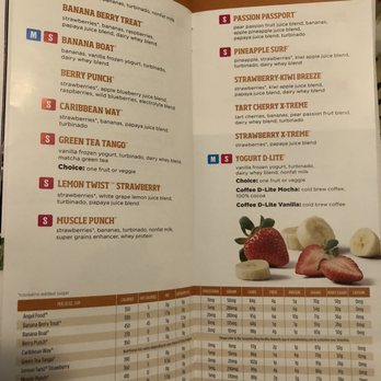 Smoothie King - menu - Juice Bars & Smoothies Near Me - Irving, Texas Smoothie King - menu - Juice Bars & Smoothies Near Me - Irving, Texas