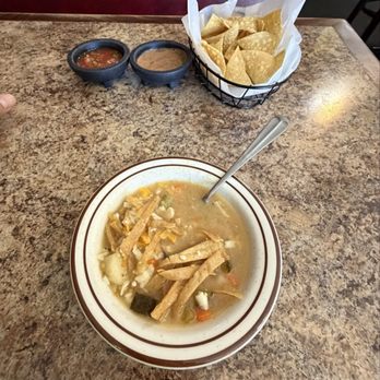 Roberto's Mexican Food - Chicken soup with tortillas strip chips - Mexican Near Me - Rosamond, California Roberto's Mexican Food - Chicken soup with tortillas strip chips - Mexican Near Me - Rosamond, California
