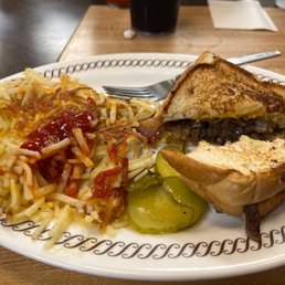 Bacon steak melt