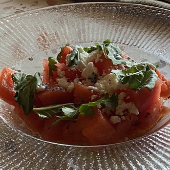 Atrium - Watermelon Salad - New American Near Me - Atlanta, Georgia Atrium - Watermelon Salad - New American Near Me - Atlanta, Georgia