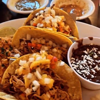 Cha Cha's Latin Kitchen - Carnitas tacos - Bars Near Me - Brea, California Cha Cha's Latin Kitchen - Carnitas tacos - Bars Near Me - Brea, California