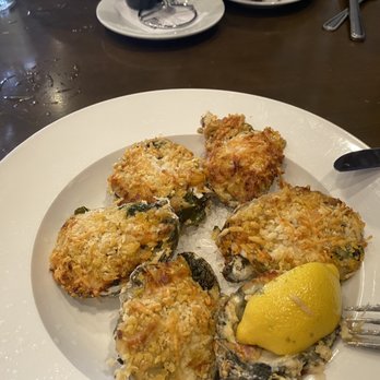 Pearlz - BAKED OYSTER ROCKEFELLER - Seafood Near Me - Charleston, South Carolina Pearlz - BAKED OYSTER ROCKEFELLER - Seafood Near Me - Charleston, South Carolina