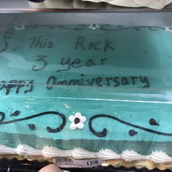 Albertsons - The writing atop the cake left me speechless. Not only did the hand-writing look sloppy but it was also off-center. - Grocery Near Me - Riverside, California Albertsons - The writing atop the cake left me speechless. Not only did the hand-writing look sloppy but it was also off-center. - Grocery Near Me - Riverside, California