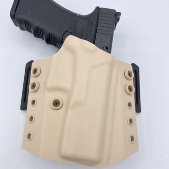 USA TAC - Desert Tan OWB Glock 17 Holster - Guns & Ammo Near Me - Torrance, California USA TAC - Desert Tan OWB Glock 17 Holster - Guns & Ammo Near Me - Torrance, California