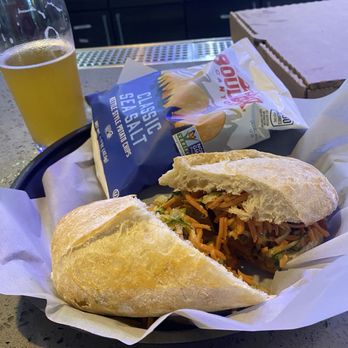 Noble Funk Brewing - Chicken Sausage Banh Mi - Brewpubs Near Me - Louisville, Kentucky Noble Funk Brewing - Chicken Sausage Banh Mi - Brewpubs Near Me - Louisville, Kentucky