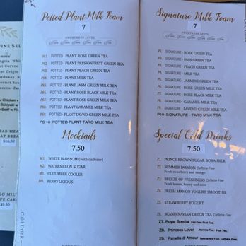 Prince Tea House - Menu - Desserts Near Me - Virginia Beach, Virginia