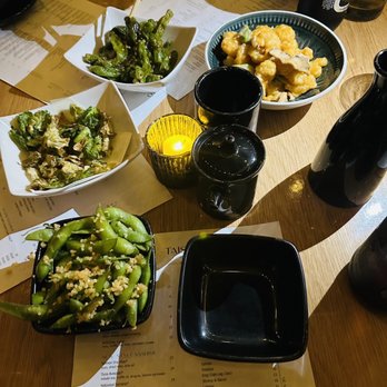 Taisho - Edamame, peppers and shrimp - Sushi Bars Near Me - Sherman Oaks, California
