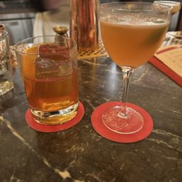 Old Fashioned & French 75