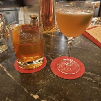 The Red Room - Old Fashioned & French 75 - Cocktail Bars Near Me - Fresno, California