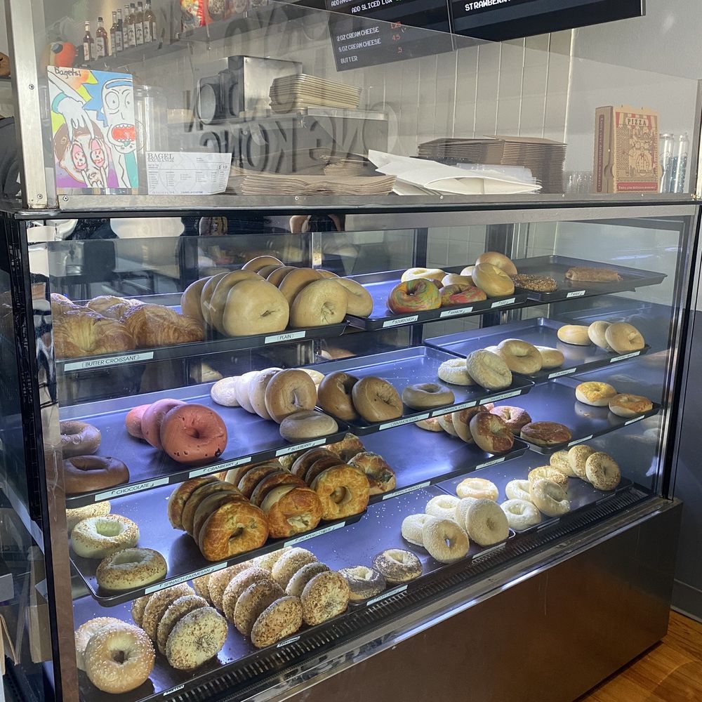 Bagel Exchange - Bagel window - Coffee & Tea Near Me - Alhambra, California