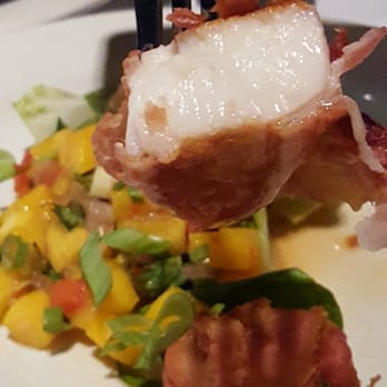 Bonefish Grill - Perfectly juicy bacon wrapped scallop - Seafood Near Me - Longwood, Florida Bonefish Grill - Perfectly juicy bacon wrapped scallop - Seafood Near Me - Longwood, Florida