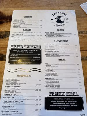Menu photo 1 The Eagle - Pittsburgh Pittsburgh, PA Menu photo 1 The Eagle - Pittsburgh Pittsburgh, PA