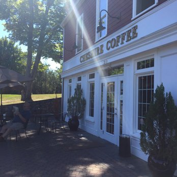 Cheshire Coffee - Storefront and outdoor seating area - Coffee & Tea Near Me - Cheshire, Connecticut