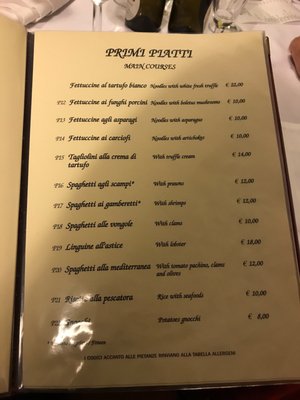 Menu photo 1 Trattoria da Tesone Rome, RM