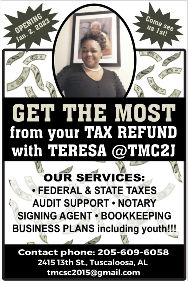 TMC2J Outreach & Education - social services organization in Tuscaloosa, AL