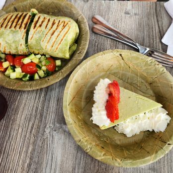 Avocado Theory - Chicken wrap and avocado cheesecake - American Near Me - Tinley Park, Illinois Avocado Theory - Chicken wrap and avocado cheesecake - American Near Me - Tinley Park, Illinois