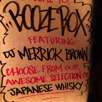 Booze Box - Sweet Sign - Cocktail Bars Near Me - Chicago, Illinois