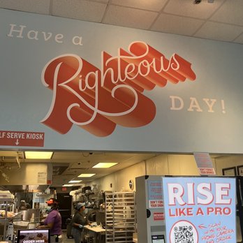 Rise Southern Biscuits & Righteous Chicken - Cool signage - Breakfast & Brunch Near Me - Durham, North Carolina
