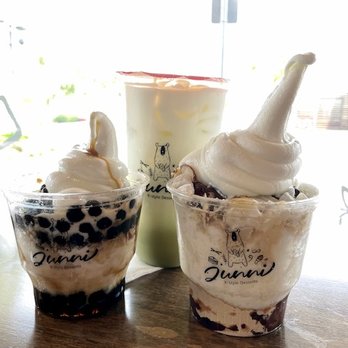 Junni Desserts - Boba Bingsoo, Pat Bingsoo & Matcha Milk Tea - Desserts Near Me - Folsom, California