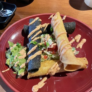 SOL Mexican Cocina - Shrimp Taquitos. Soooo good! Highly recommend! - Bars Near Me - Denver, Colorado SOL Mexican Cocina - Shrimp Taquitos. Soooo good! Highly recommend! - Bars Near Me - Denver, Colorado