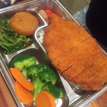 Simple NYC - the biggest chicken katsu ever! - Poke Near Me - New York, New York Simple NYC - the biggest chicken katsu ever! - Poke Near Me - New York, New York