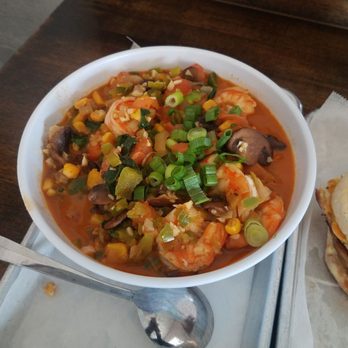 Undergrind Cafe - I love the shrimp and grits here. As someone from Florida it warms my heart to know this is on the menu. Its the main thing I get here. - Cafes Near Me - Los Angeles, California