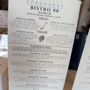 Creme De La Crumb - Lunch Menu - Coffee & Tea Near Me - Edmond, Oklahoma