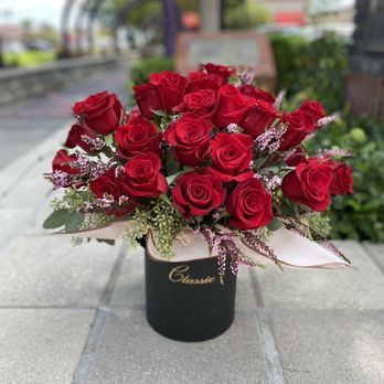 Candy's Florist - My gorgeous red rose arrangement, extremely fresh flowers - Florists Near Me - El Monte, California Candy's Florist - My gorgeous red rose arrangement, extremely fresh flowers - Florists Near Me - El Monte, California