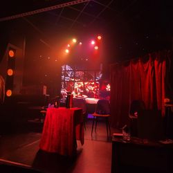 The Conjurors - Cabin of Wonders - Great stage. No matter where you sit you will be able to see everything.