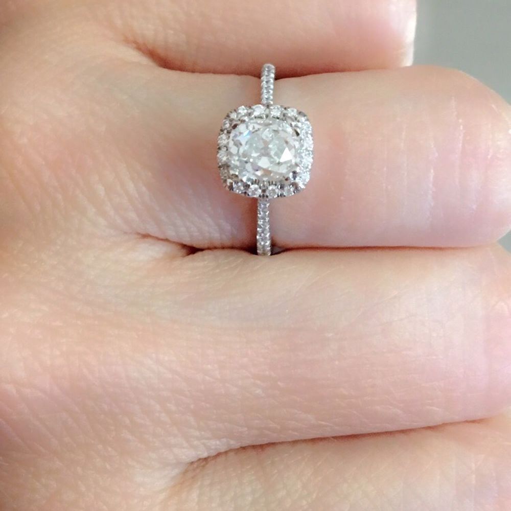 Christopher Fine Diamonds - I love the halo setting I selected. So beautiful!! - Jewelry Near Me - Chandler, Arizona Christopher Fine Diamonds - I love the halo setting I selected. So beautiful!! - Jewelry Near Me - Chandler, Arizona