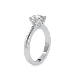 Adamas International - White gold engagement ring with diamond. custom/customized