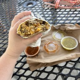 Asada Breakfast Burrito