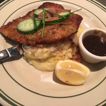 Green Pig Bistro - Pork Schnitzel - New American Near Me - Arlington, Virginia Green Pig Bistro - Pork Schnitzel - New American Near Me - Arlington, Virginia