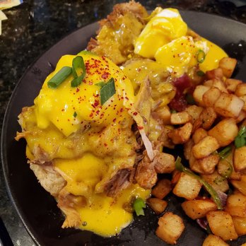 Curio Bistro - NOLA Benedict. So yummy! - Cajun/Creole Near Me - New Orleans, Louisiana