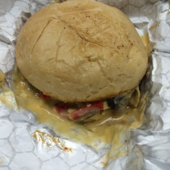 Lunch Wired Corporate Catery - About to crush this epic mother - the nacho business burger - Caterers Near Me - Centennial, Colorado