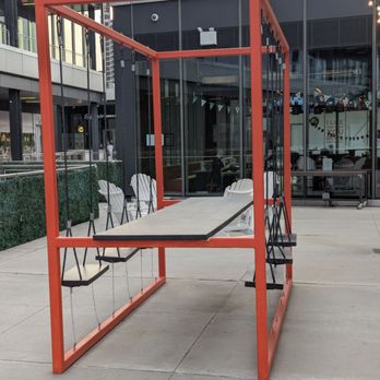 Empire Beer Garden - Swing seats, so fun. - American Near Me - Staten Island, New York Empire Beer Garden - Swing seats, so fun. - American Near Me - Staten Island, New York