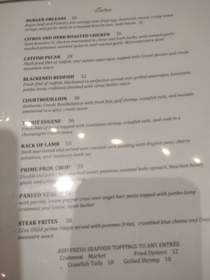 Menu photo 7 Cafe Sbisa New Orleans, LA Menu photo 7 Cafe Sbisa New Orleans, LA