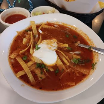 Eddie's Cocina - Chicken Tortilla soup. - Mexican Near Me - Ukiah, California