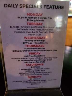 Menu photo 7 Encore Bar & Grill San Antonio, TX