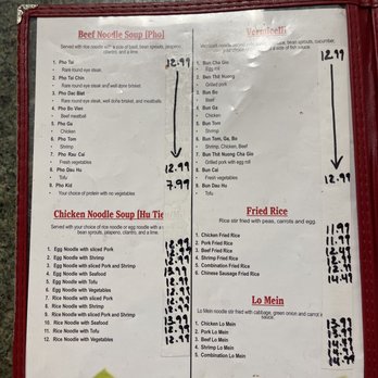 Bien Hoa - Menu page 3 - Chinese Near Me - Hutto, Texas