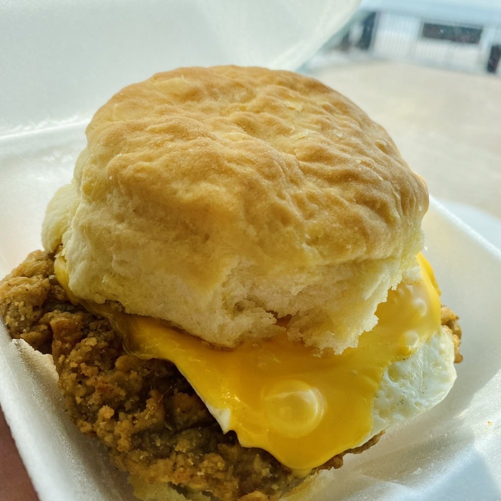Millstone Biscuit - Chicken biscuit add egg and cheese - Breakfast & Brunch Near Me - Murrells Inlet, South Carolina Millstone Biscuit - Chicken biscuit add egg and cheese - Breakfast & Brunch Near Me - Murrells Inlet, South Carolina
