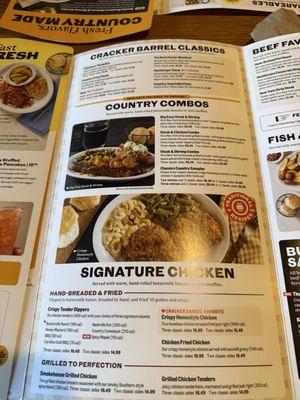 Menu photo 7 Cracker Barrel Fishkill, NY